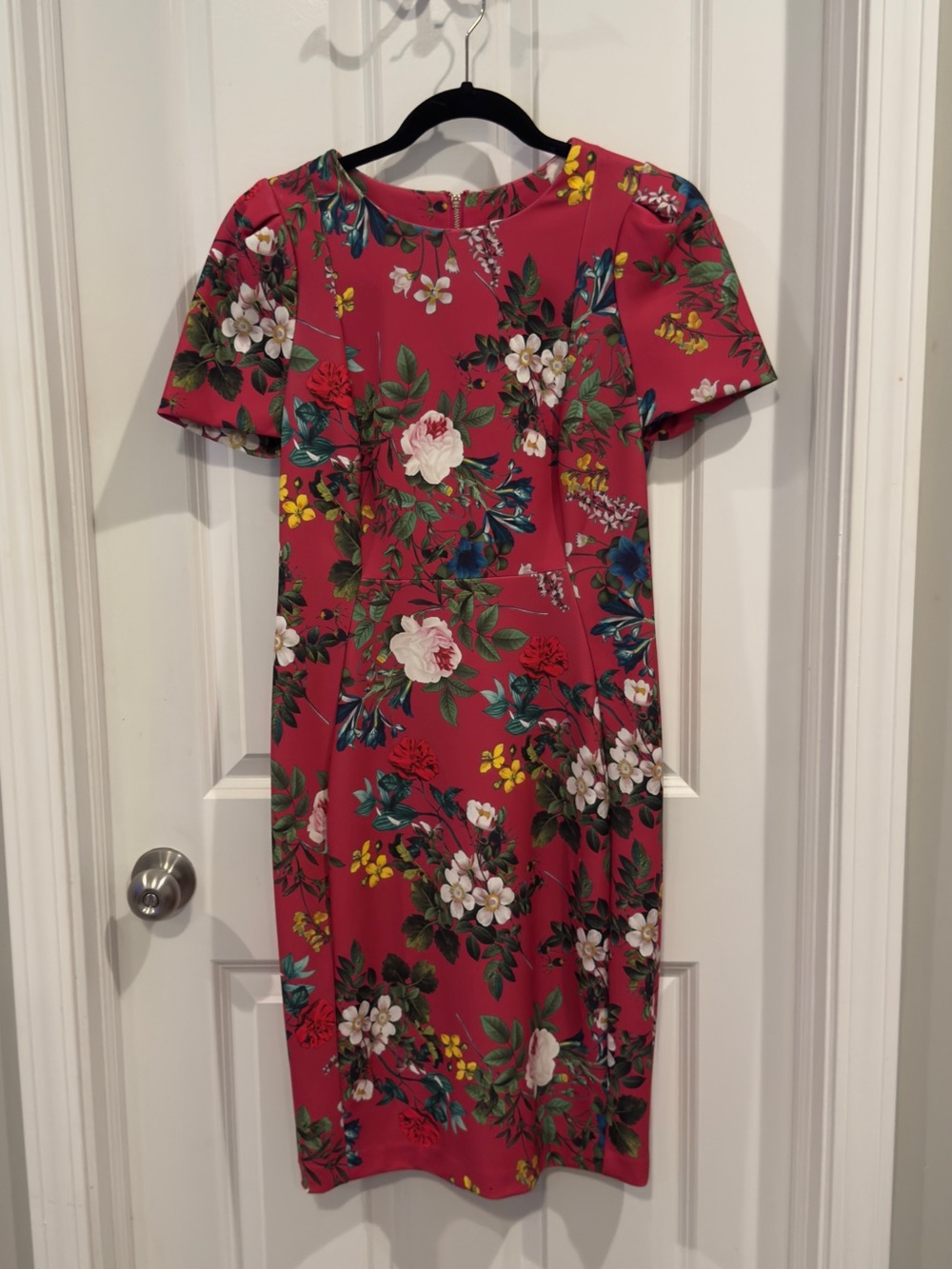 Calvin Klein Floral Sheath Dress